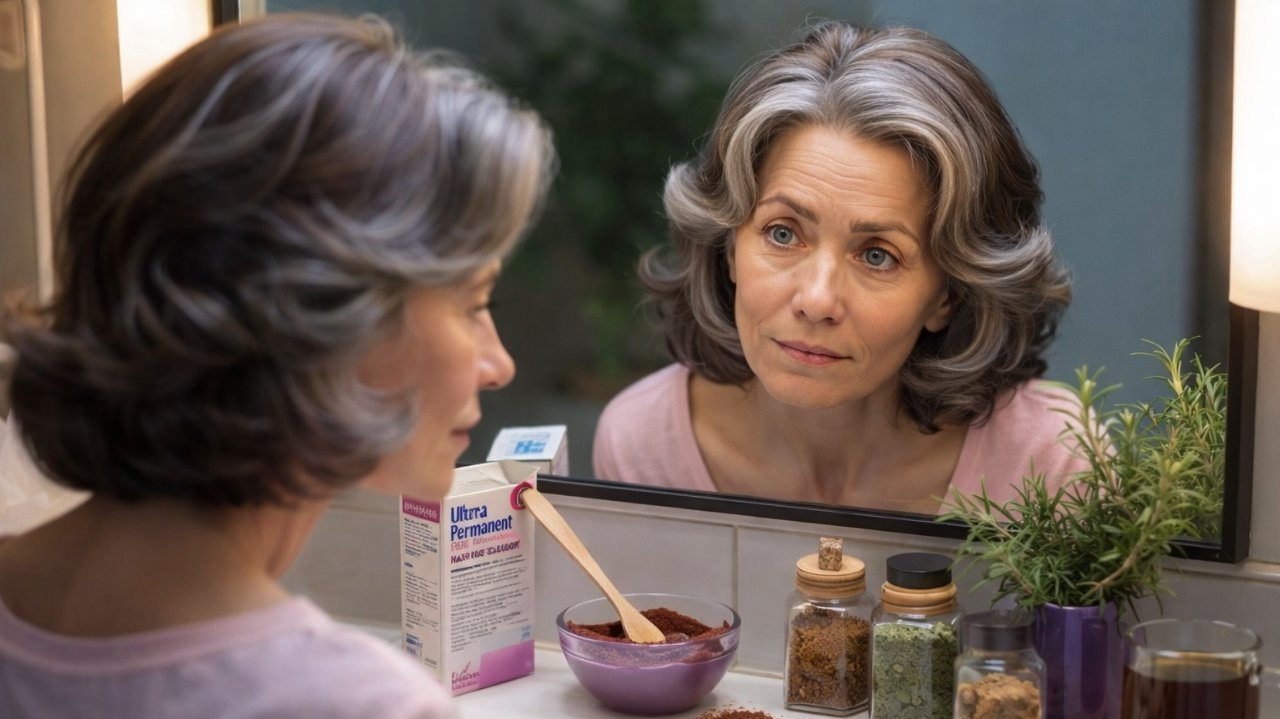 Natural Grey Hair Is Replacing Chemical Dyes